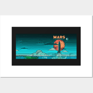 Destination MARS Mosaic Posters and Art